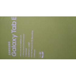 SAMSUNG GALAXY TAB E 8GB WIFI
