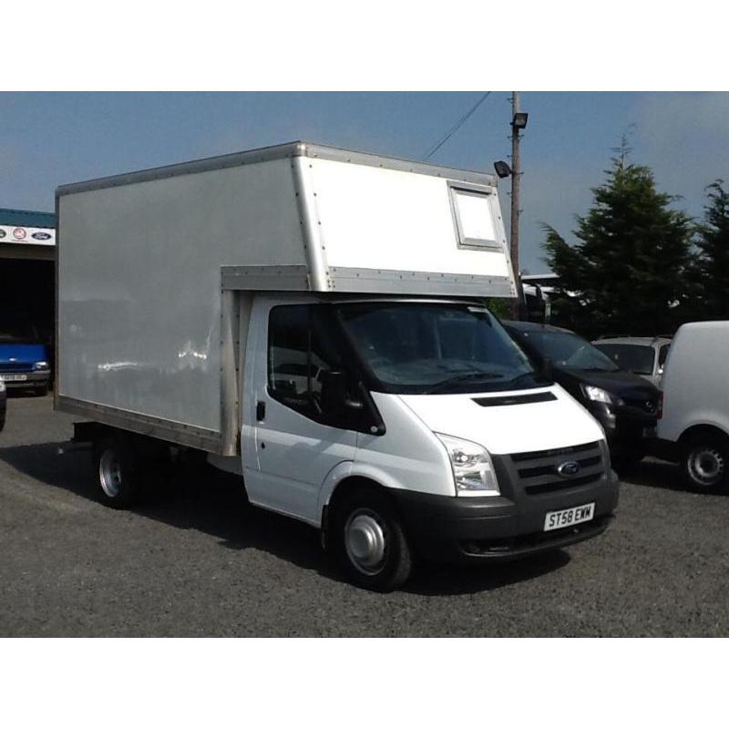 Ford Transit 2.4TDCi ( 100PS ) T350M loton van ( RWD ) 2008. 58 reg MWB