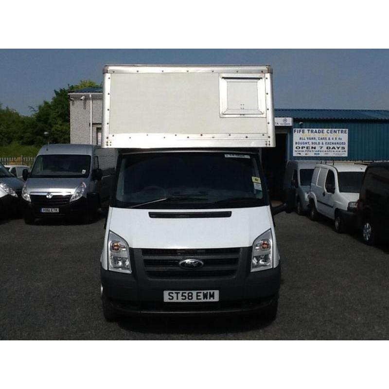 Ford Transit 2.4TDCi ( 100PS ) T350M loton van ( RWD ) 2008. 58 reg MWB