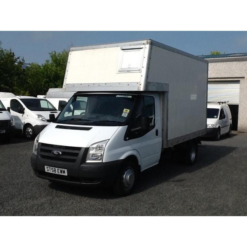 Ford Transit 2.4TDCi ( 100PS ) T350M loton van ( RWD ) 2008. 58 reg MWB