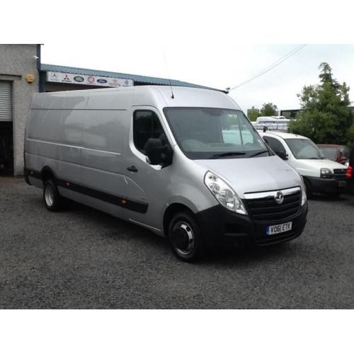 Vauxhall Movano 2.3CDTI ( 125ps 6 speed RWD XLWB 3500 twin axle 2011 61 reg