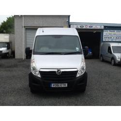 Vauxhall Movano 2.3CDTI ( 125ps 6 speed RWD XLWB 3500 twin axle 2011 61 reg