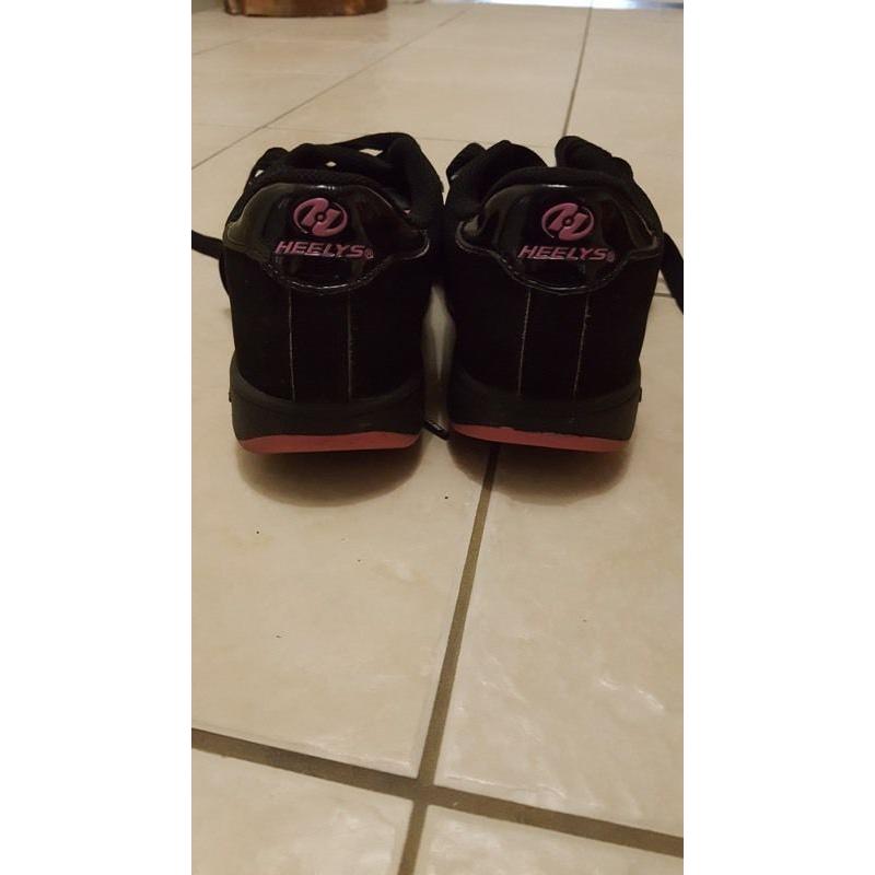 Black Heelys For Sale - Worn Once!