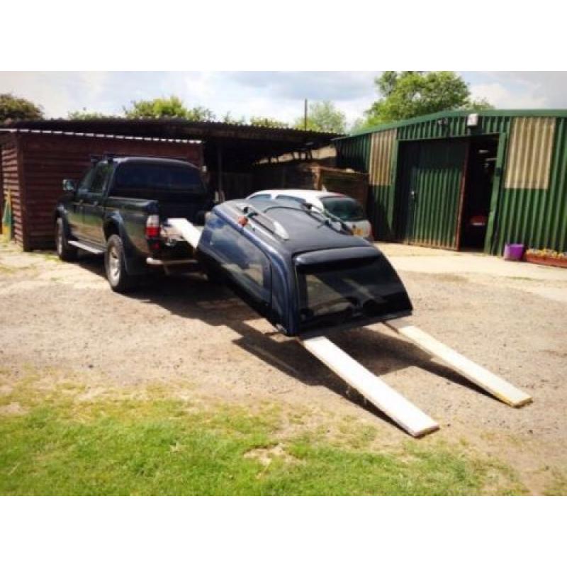 L200 Tuftop Hard Top Canopy Lid - From Mitsubishi L200 Warrior Animal (Black)