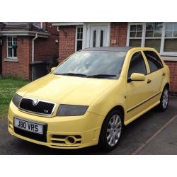 SKODA FABIA VRS 1.9 TDI DIESEL, EXCELLENT CONDITION, PRIVATE REG