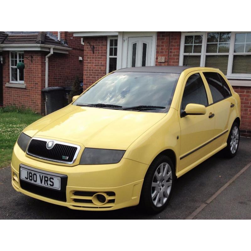 SKODA FABIA VRS 1.9 TDI DIESEL, EXCELLENT CONDITION, PRIVATE REG