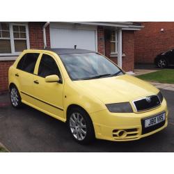 SKODA FABIA VRS 1.9 TDI DIESEL, EXCELLENT CONDITION, PRIVATE REG