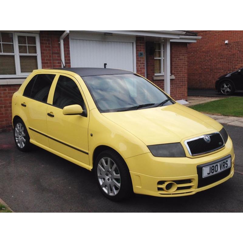 SKODA FABIA VRS 1.9 TDI DIESEL, EXCELLENT CONDITION, PRIVATE REG