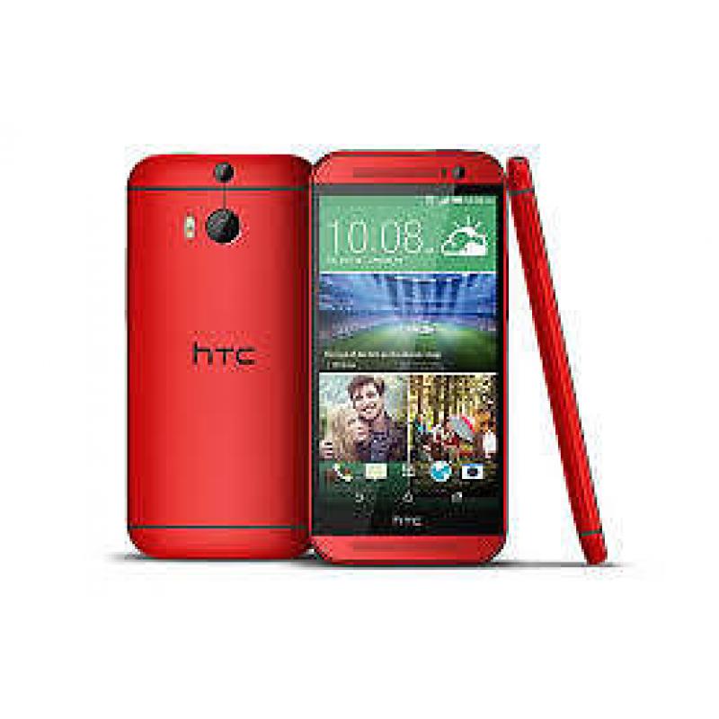 Limited Edition Red Sim Free HTC ONE M8