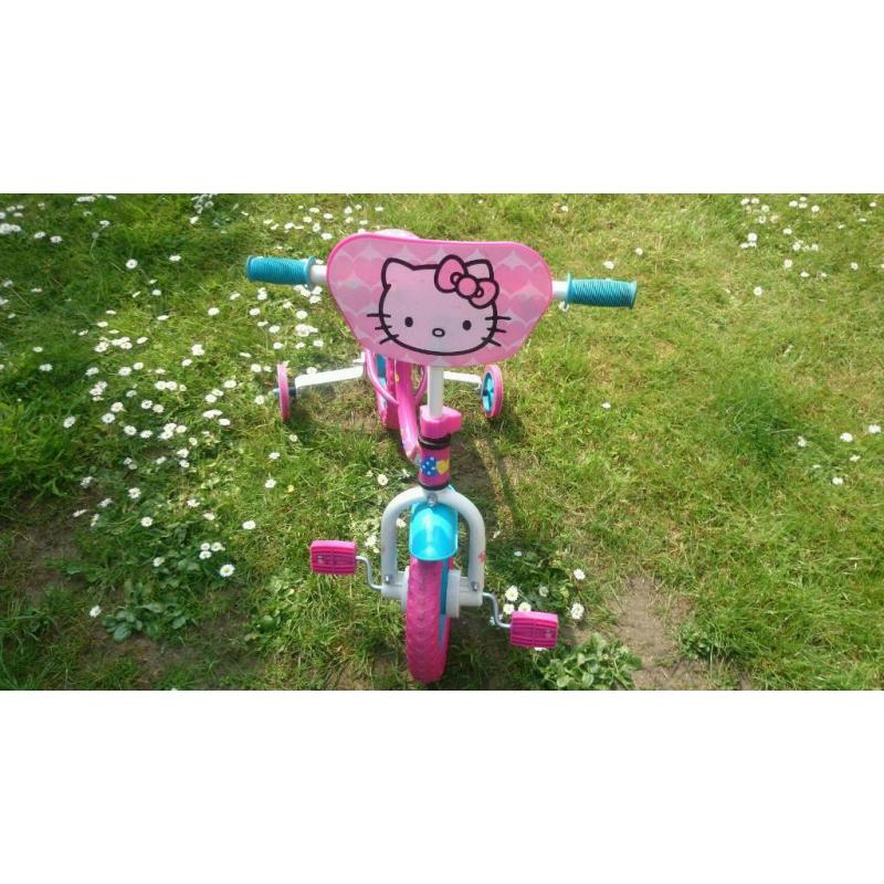 Little miss Kitty bike hardly used