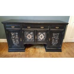 Antique Solid Oak Sideboard