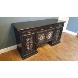Antique Solid Oak Sideboard