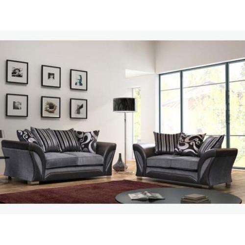 High Quality Channel Fabric 3+2 Sofa - Express Delivery