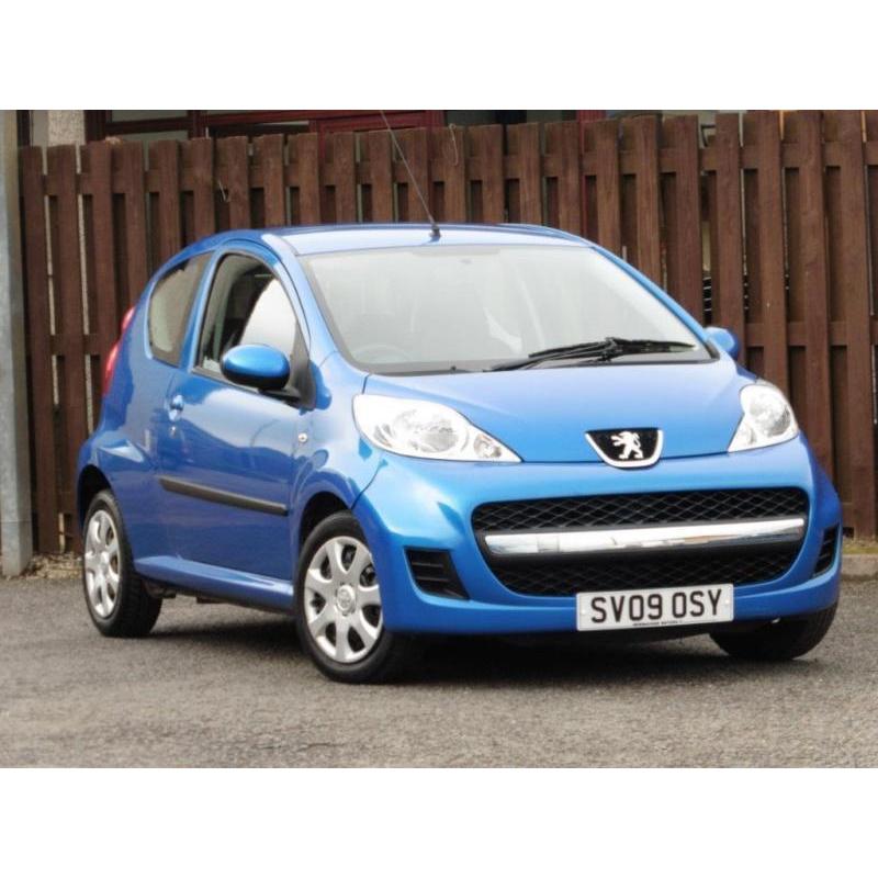 Peugeot 107 1.0 Urban 3dr PETROL MANUAL 2009/09