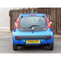Peugeot 107 1.0 Urban 3dr PETROL MANUAL 2009/09