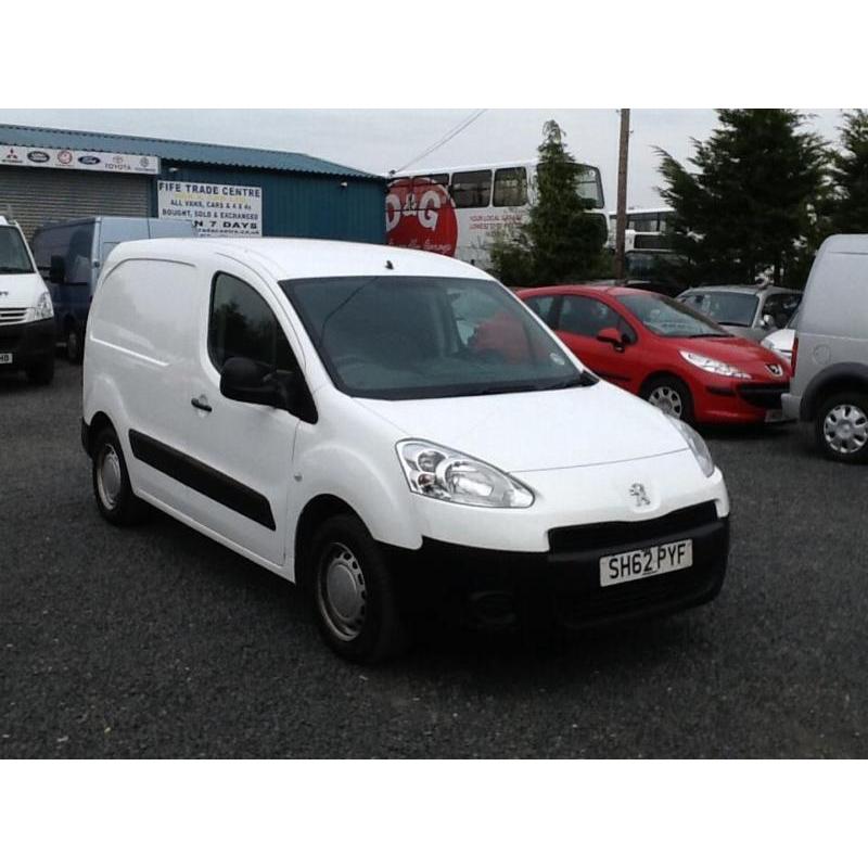 Peugeot Partner 1.6HDi ( 75 ) 625 S L1 2012 62 reg 1 owner from new