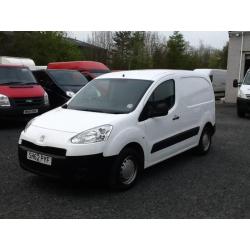 Peugeot Partner 1.6HDi ( 75 ) 625 S L1 2012 62 reg 1 owner from new