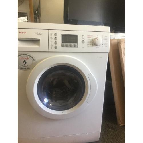 Bosch condenser washer dryer in mint condition with three months warranty