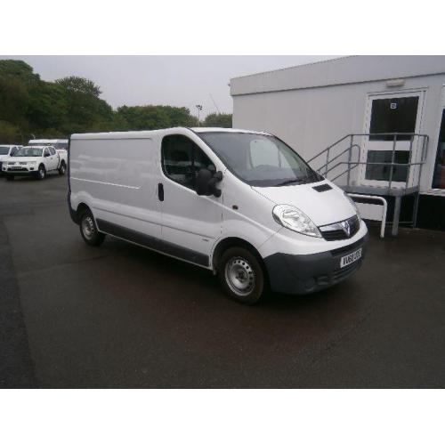 Vauxhall Vivaro LWB 2.0 CDTI 115ps 2.9t Van DIESEL MANUAL WHITE (2010)