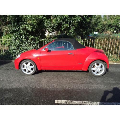 2004 54 Reg Ford Streetka 1.6 2003.5MY Luxury,BLACK LEATHER