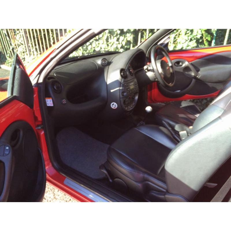 2004 54 Reg Ford Streetka 1.6 2003.5MY Luxury,BLACK LEATHER