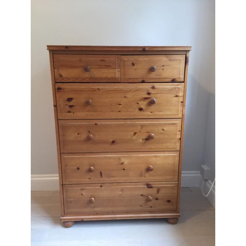 CHEST of DRAWERS 2 over 4