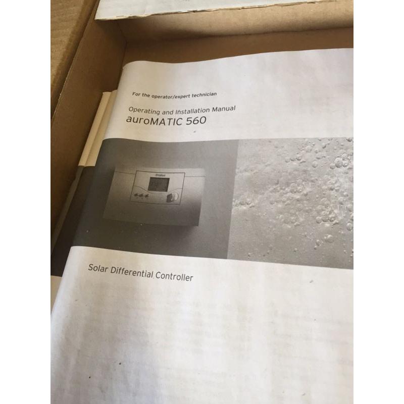 Vaillant solar therm water heater set