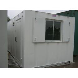 21ft x 9ft Anti Vandal Portable Cabin Site Office OUTSTANDING CONDITION ready4viewing store shed