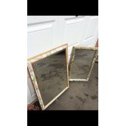Three Vintage Mirrors