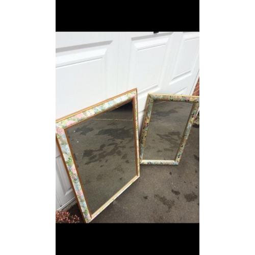 Three Vintage Mirrors