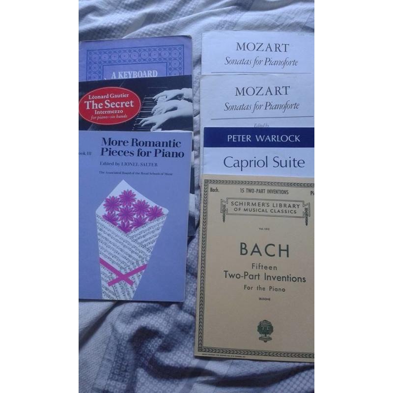 Series of Classical Music Sheet Music Advanced Piano