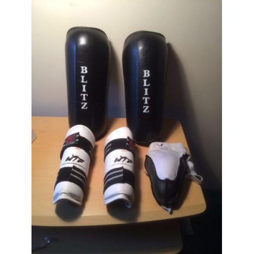 Shin guards Forearm Guards Groin Guard Pads MMA Krav Maga