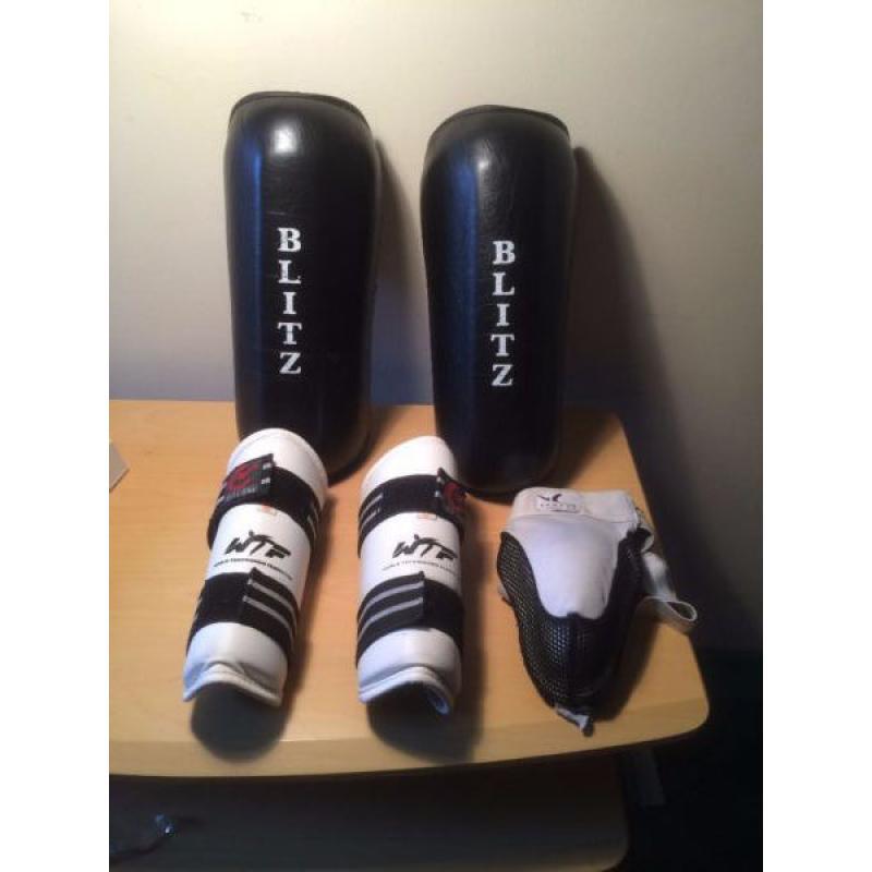 Shin guards Forearm Guards Groin Guard Pads MMA Krav Maga