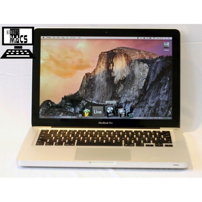 3 Months Warranty 13" Apple MacBook Pro Core i5 2.4Ghz 4gb 320GB HD Maschine Traktor Scratch Pro 2