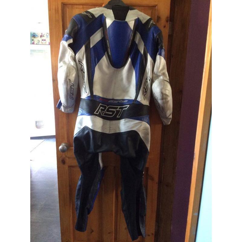 RST full race suit in Blue