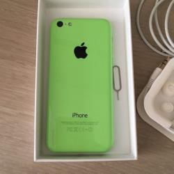 Green iPhone 5c, 10 months old 8gb used on o2 but can be unlocked