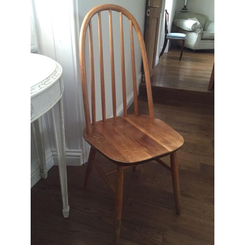 Nice vintage pair of Ercol style chairs. Sold pending collection