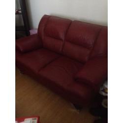 Red leather 3x2