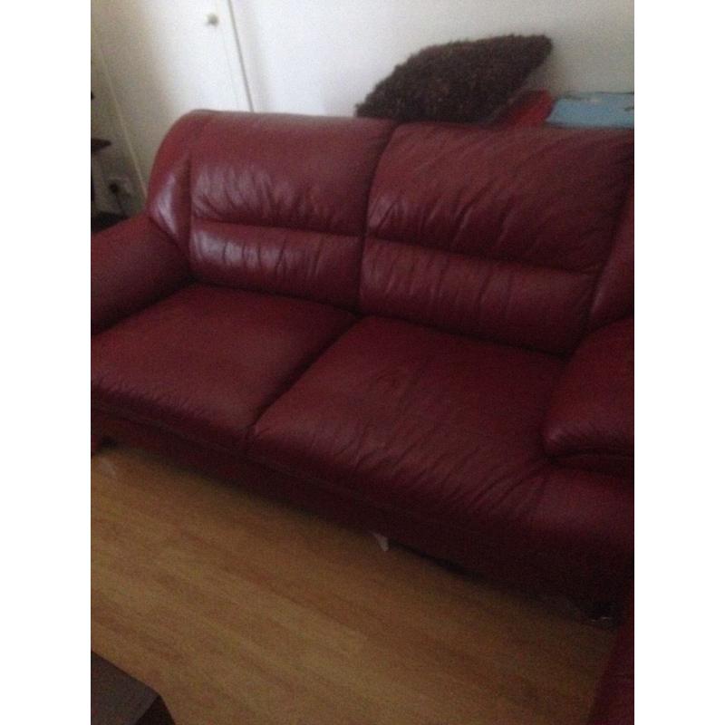 Red leather 3x2