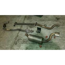 Vauxhall Astra H Mk5 VXR Milltek Turbo Back Exhaust System + Sports Cat