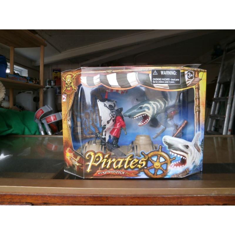 Pirate Shark Expedition Toy & Leaping Gibbon Game