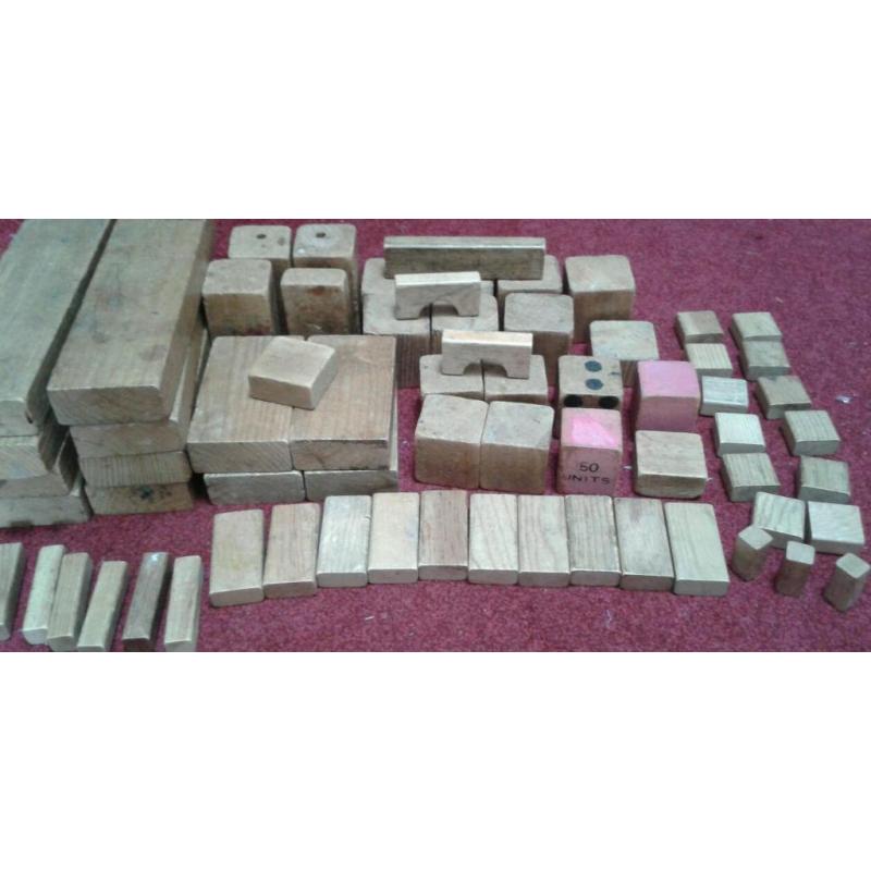 Children's Wooden bricks