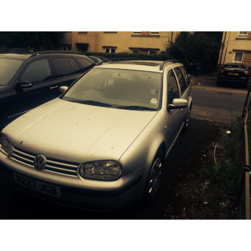 Vw golf estate 1.9 TDI 6speed
