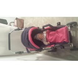 Childrens Toy Pram/Pushchair-John Lewis