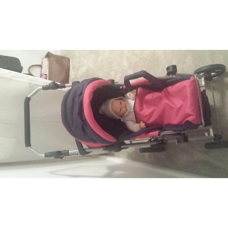 Childrens Toy Pram/Pushchair-John Lewis