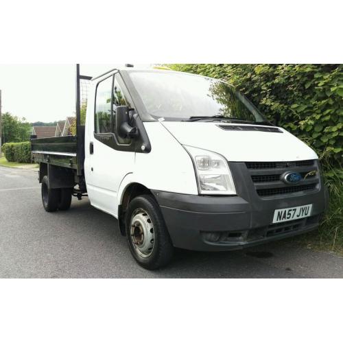 FORD TRANSIT TIPPER 2007 NO VAT ONLY 110K