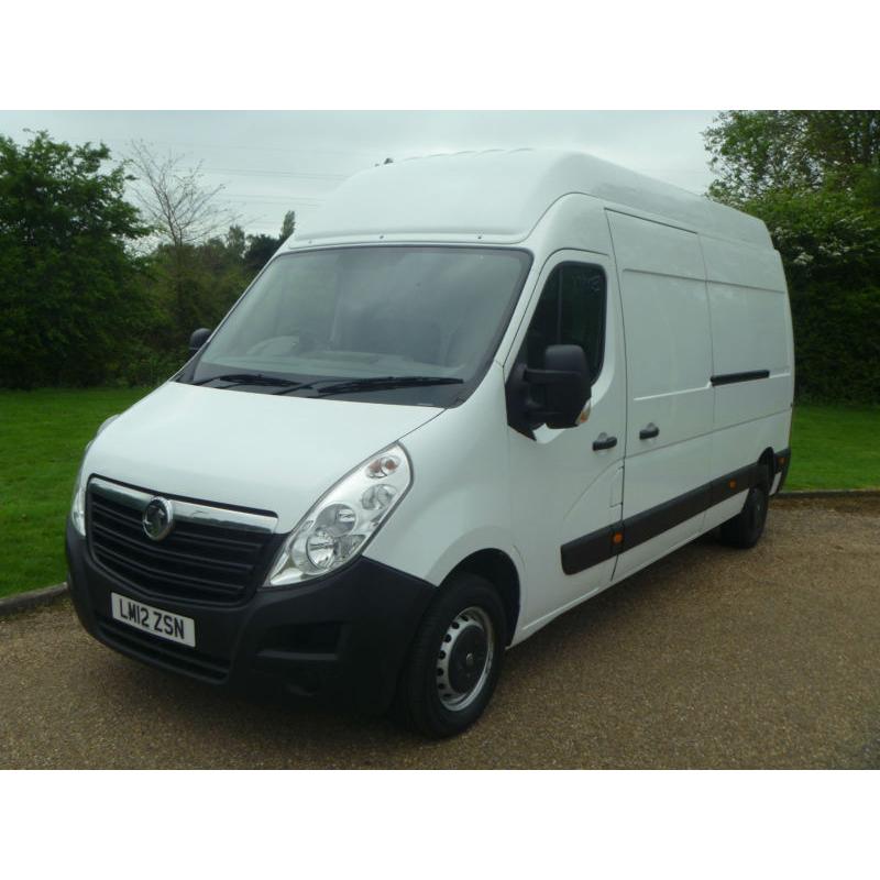 2012 12 VAUXHALL MOVANO 2.3DCI LWB EXTRA HIGH ROOF RARE VAN EURO 5 MUST SEE