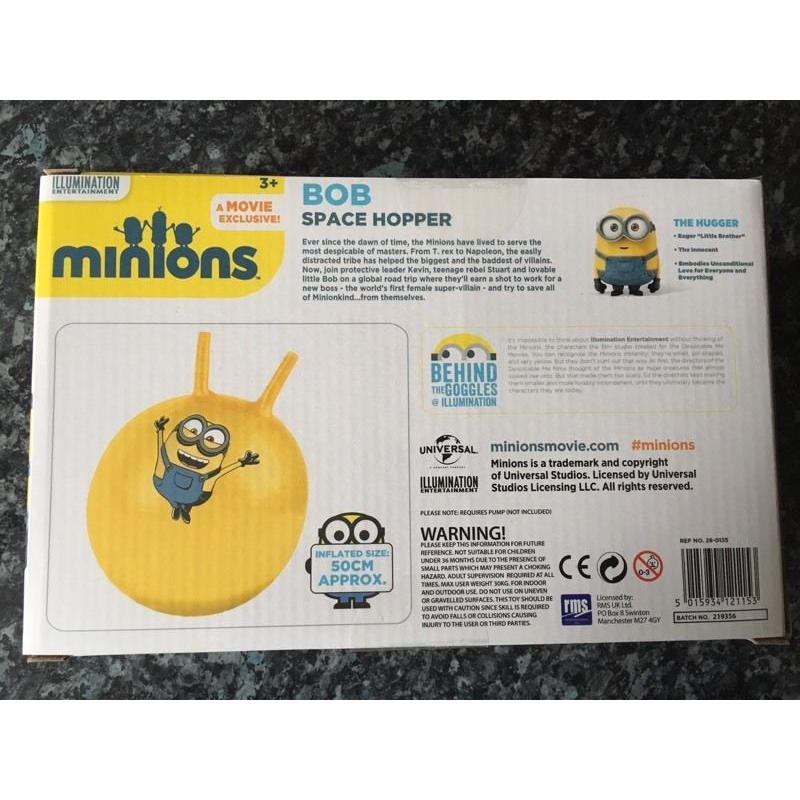 Minion space hopper new and boxed