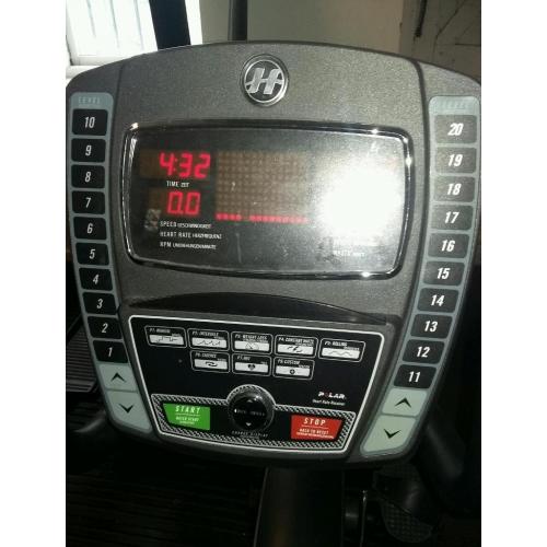 Horizon exercise bike . Recumbant style