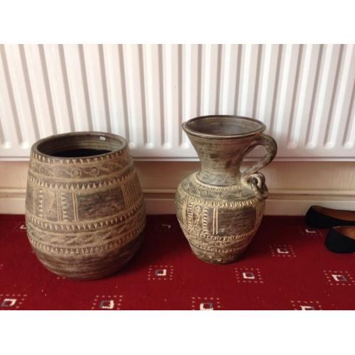Pot and jug